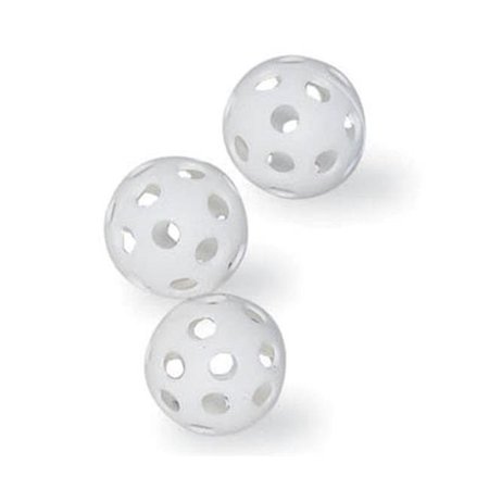 CHAMPION SPORTS Champion Sports 1503875 Sports Plastic Golf Ball Set; White - Set of 12 1503875